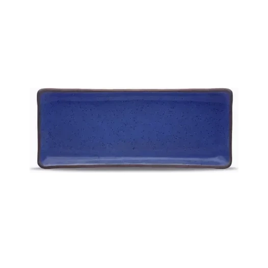Prato Grande Retangular | 14cm Larg. x 36cm Comp. x 2cm Alt.