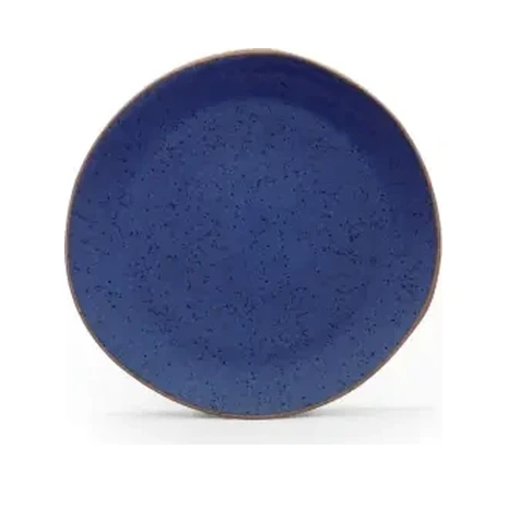 Prato de Sobremesa Orgânico em Cerâmica 22cm x 2cm de Altura