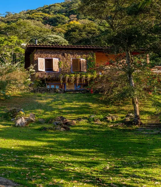 Vista externa do Sítio Cebreiro