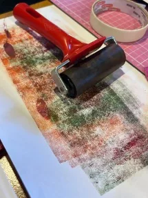 Processo de impressão Gelli Plate